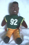 Star Sack Limited Edition Football Player Reggie White #92 Green Bay Packers - only 6,000 made