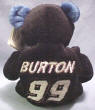 back of NASCAR Salvino's Bammers Teddy Bear Jeff Burton #99