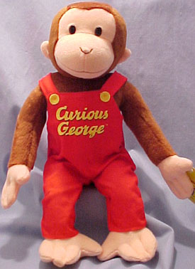 Curious George Plush Dolls
