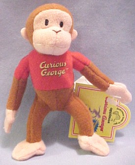Curious George Dakin Tidbitz Stuffed Toys