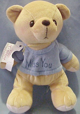 Cherished Teddies Plush Teddy Bears Wearing Special Message T-Shirts