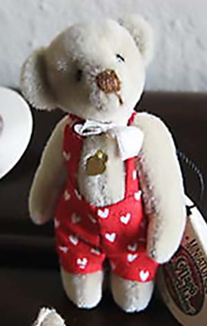 Ganz Cottage Collectible Miniature Valentines Day Teddy Bears