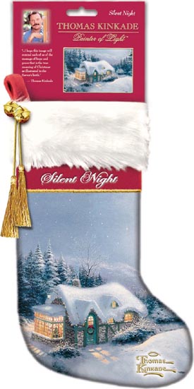 Thomas Kinkade Christmas Stockings