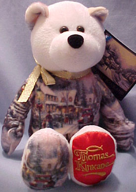 Thomas Kinkade Christmas Teddy Bears