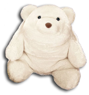 Gunds' signature bear Snuffles is in stock and ready to go home. Take home one of these beautiful white bear, that is soft cuddly white stuffed animal teddy bear