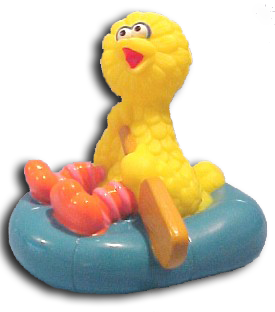 Sesame Street Bath Tub Toys
