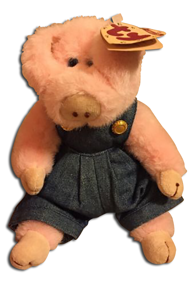 TY Attic Treasures are fully jointed stuffed animals. Down on TY Warners Attic Treasure Farm you will find Lilly Lamb, Madison Cow and Penelope Pig all available to order!