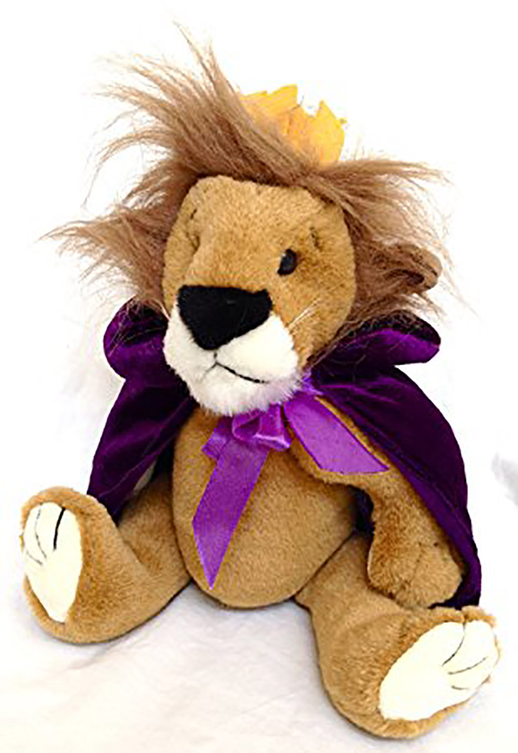 TY Attic Treasures are fully jointed stuffed animals. Sire the Lion is an adorable fully jointed plush lion wearing a cape and crown.