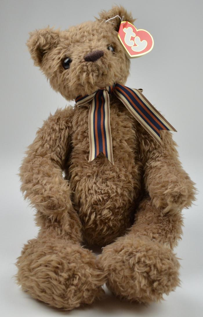 A rare find TY Plush Bailey Teddy Bear from 1997!