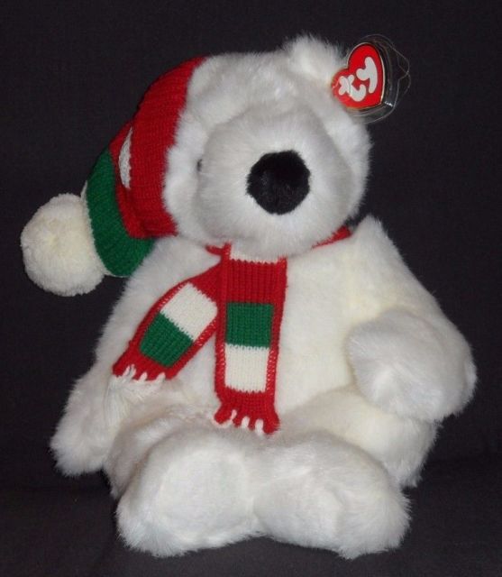 Adorable Plush TY Teddy Bears for Christmas