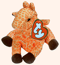 McDonald's TY Teenie Beanies Babies from the Jungle we have Twigs Giraffe, Peanut Elephant and Happy Hippo plush Happy Meal Toys