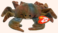 A large selection of TY from Beanie Babies to Plush in adorable little Sea Life. From Crabs to Whales, all are just full of beans and stuffed with fluff.