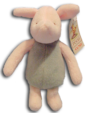 Cuddly soft baby rattles in the classic pooh colors. Soft coloring and the perfect sized baby rattles for that little someone special's.