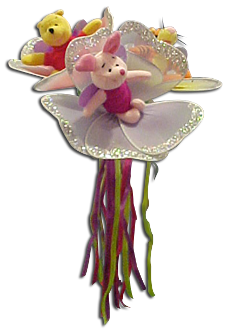 Winnie the Pooh and Friends Plush Bouquet of Flowers