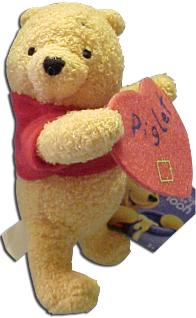 Pooh Spring Plush for Valentine's Day