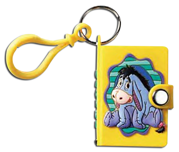 Winnie the Pooh and Friends Notebook Key Clips
