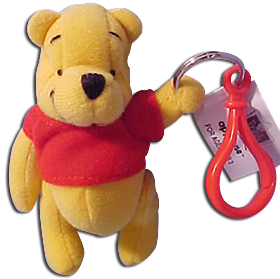 Winnie the Pooh Plush and Friends Key Chains