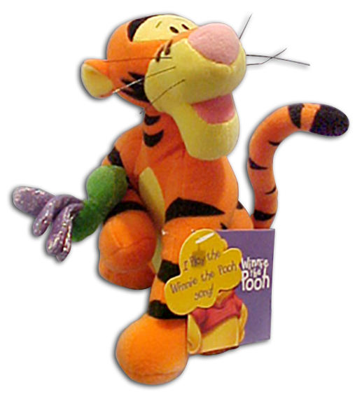Clearance Sale on Winnie the Pooh and Friends Musical Stuffed Toys